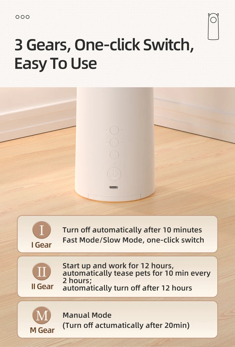 Automatyczna Zabawka Laserowa dla Kota - Interaktywna Zabawka LED z Inteligentnym Systemem