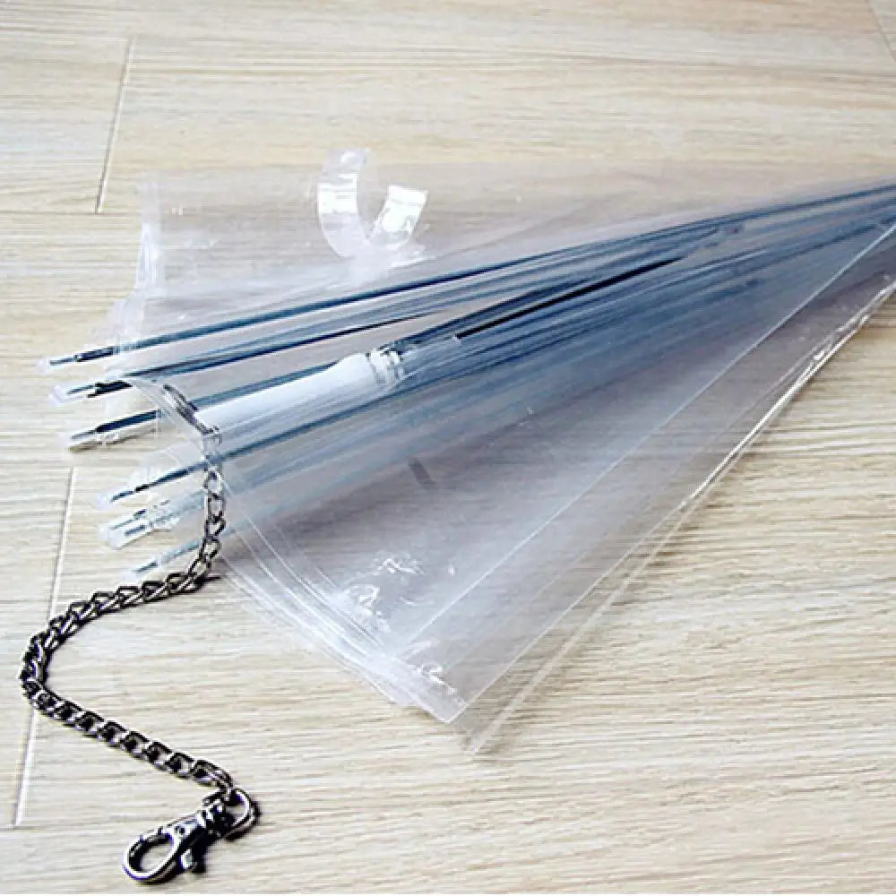 Parasol dla Psa z Wbudowaną Smyczą - Przezroczysta Osłona Przeciwdeszczowa